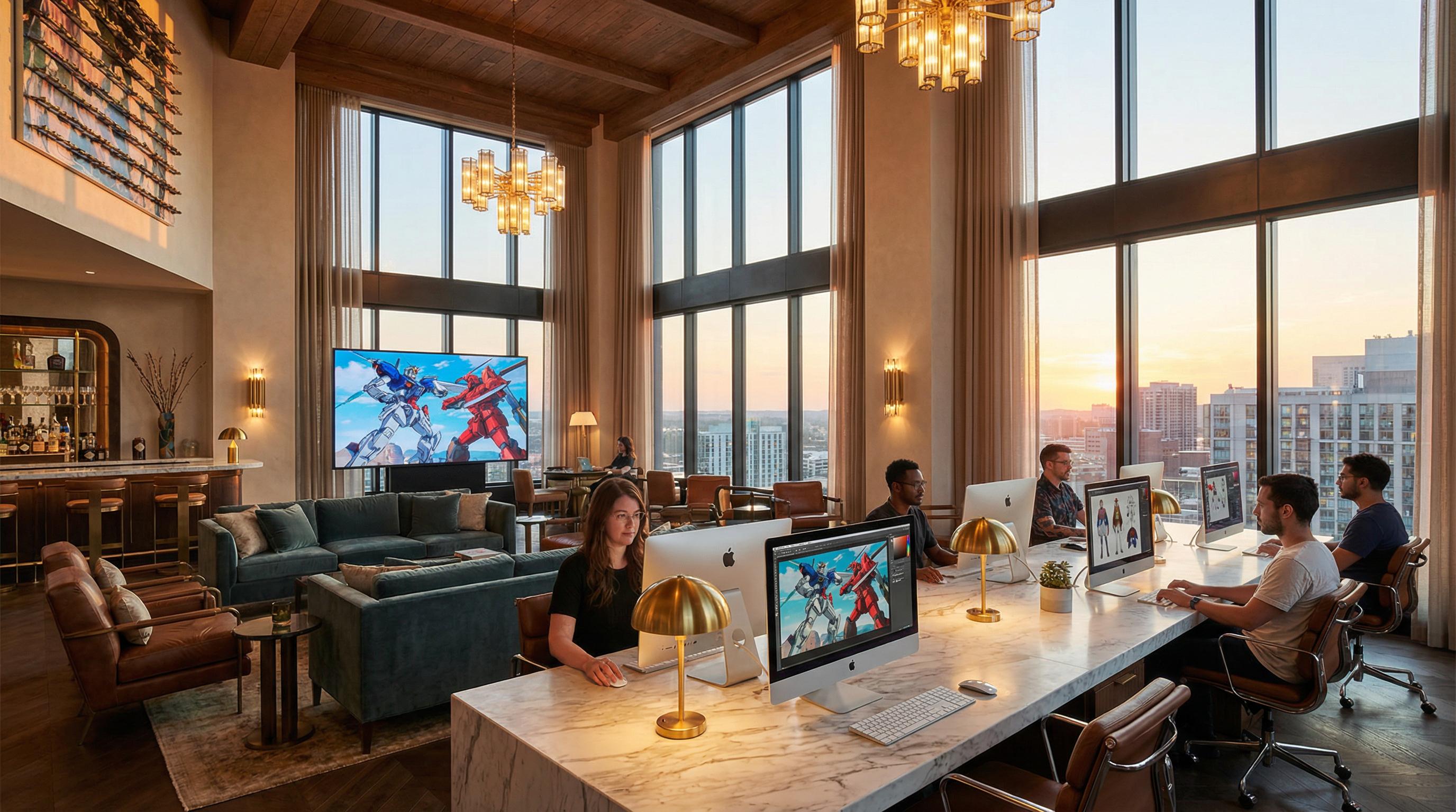 搜同网办公环境