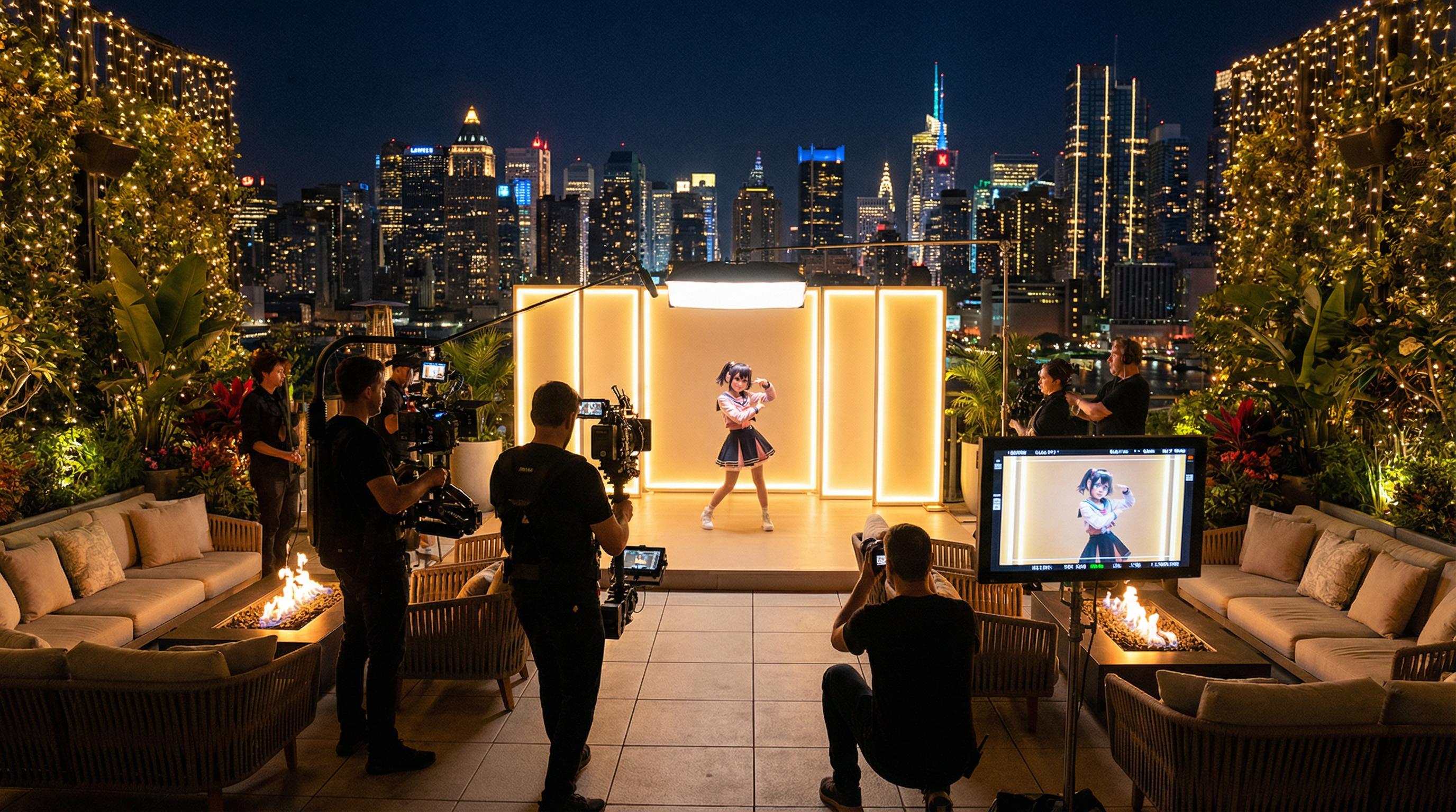 搜同网动漫MV拍摄